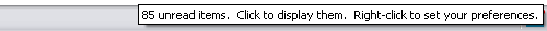 84 unread items